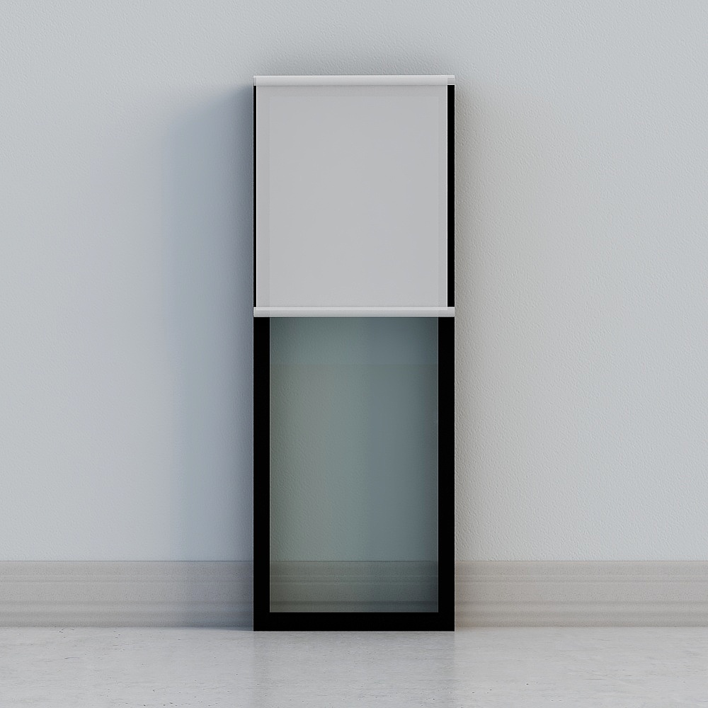现代公卫窗3D模型