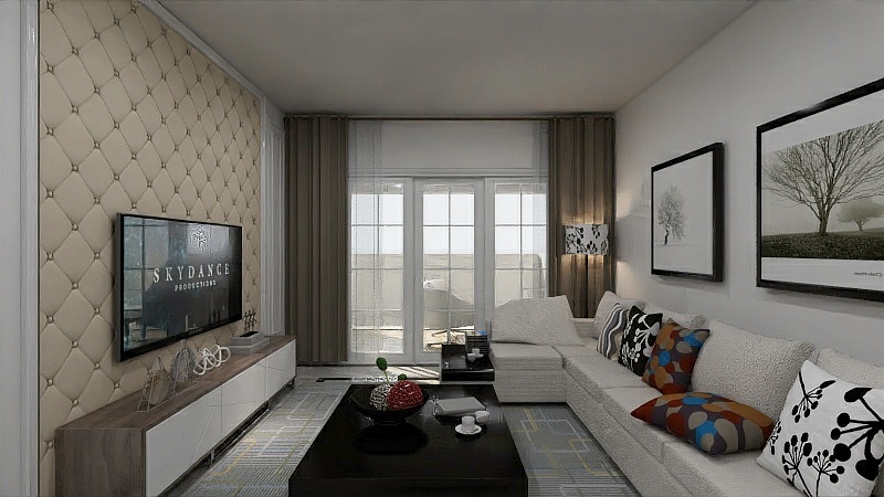 室内设计刘華山-中央名邸三期-刘亚洲-装修设计方案