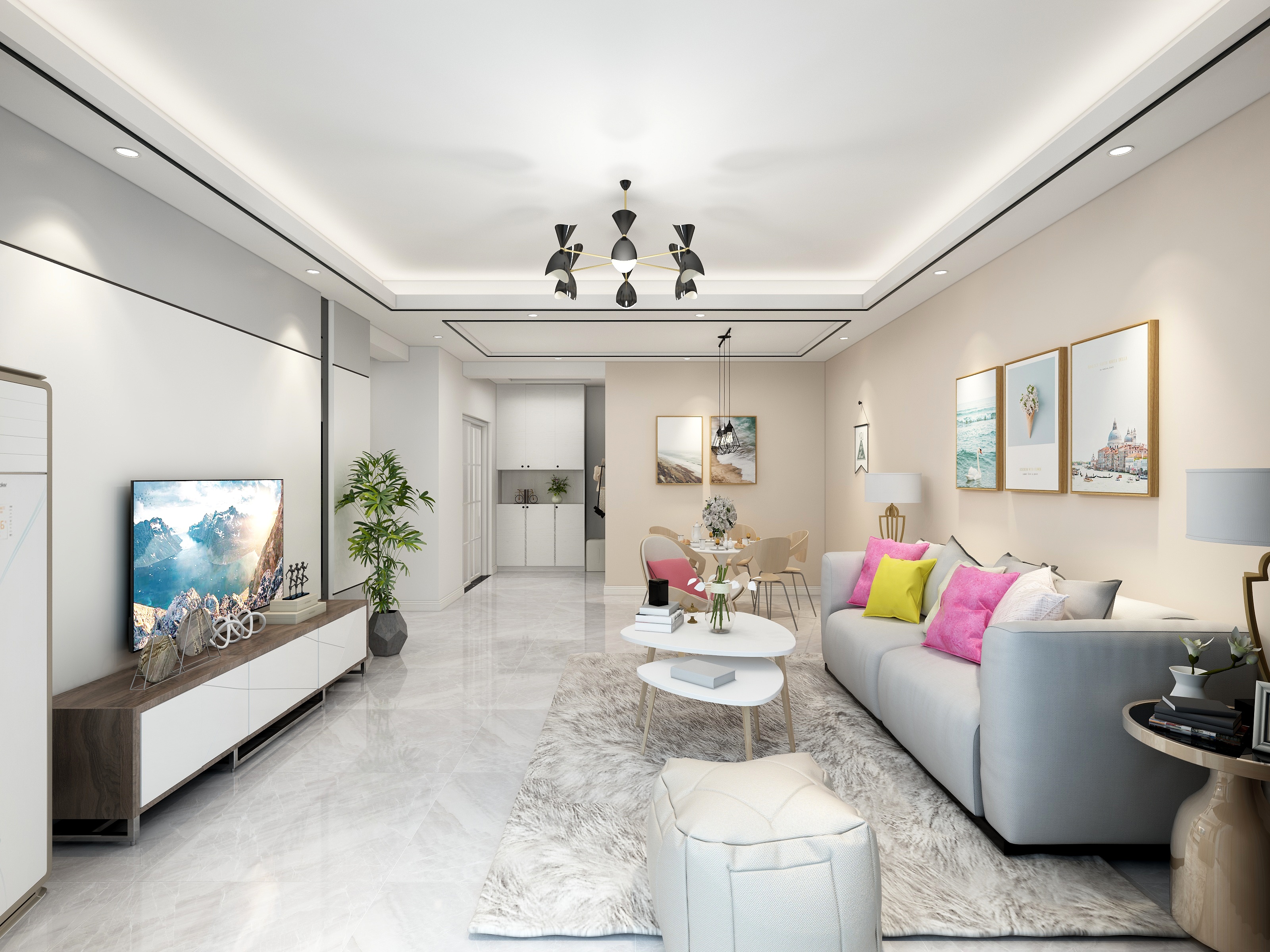 故事与她CmZM-水岸公馆B区1-8-2-装修设计方案