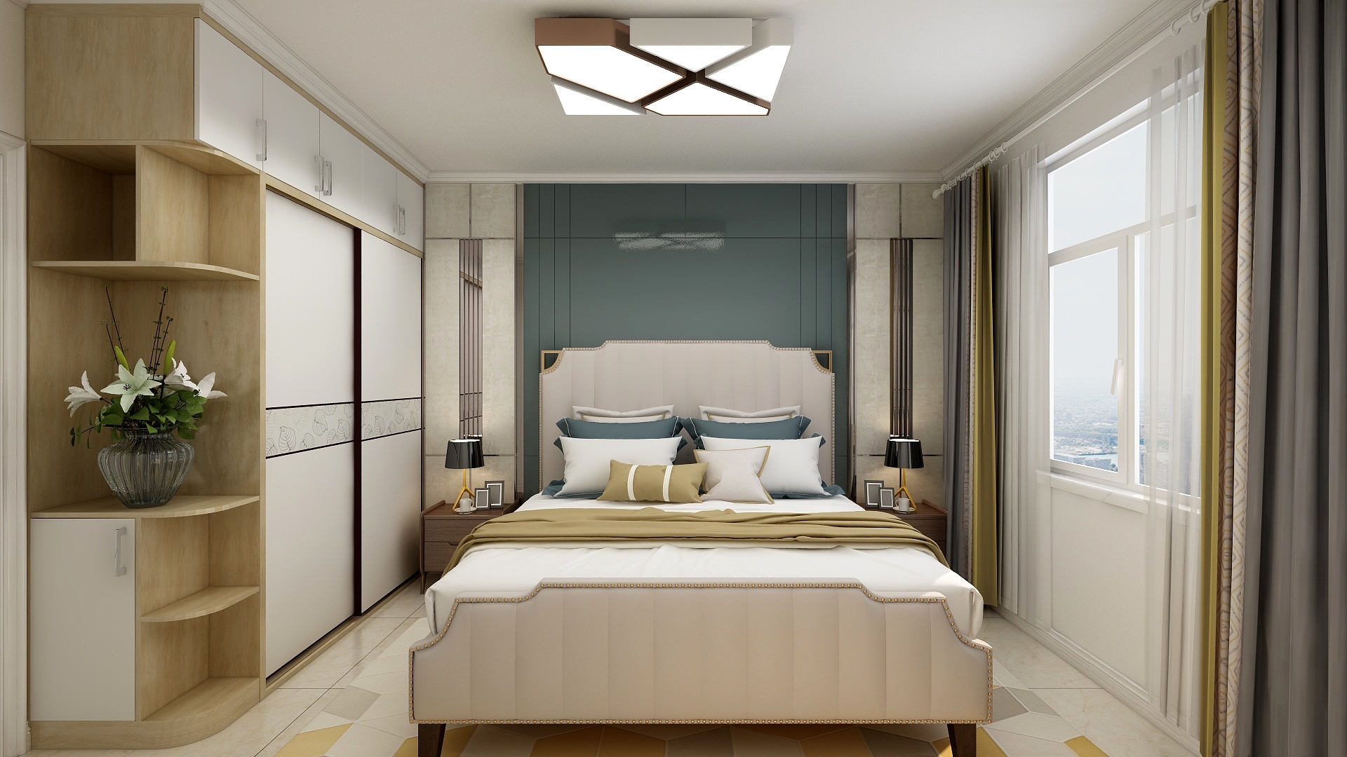 茗然欧派设计-主卧-装修设计方案