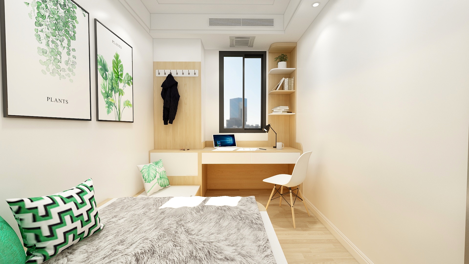 山东大山装修装饰工程有限公司-和园B6-2-1703（榻榻米）-装修设计方案