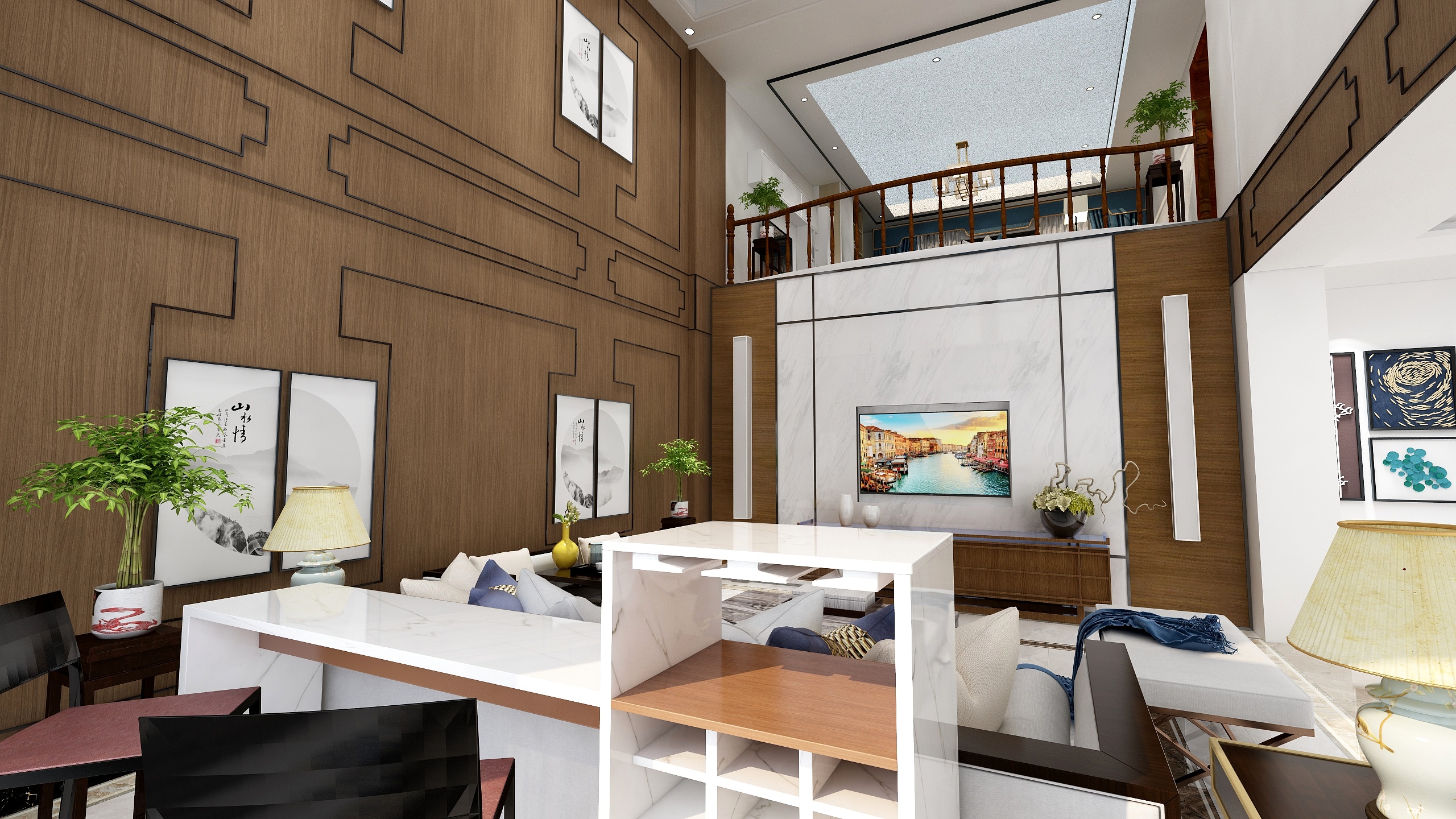 obsinate-花园新中式-装修设计方案