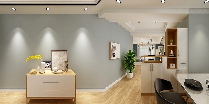 唐河圣卡莱-龙都花园B8-装修设计方案