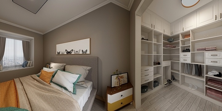 元邝-盛达国际新城二期118.37㎡-装修设计方案