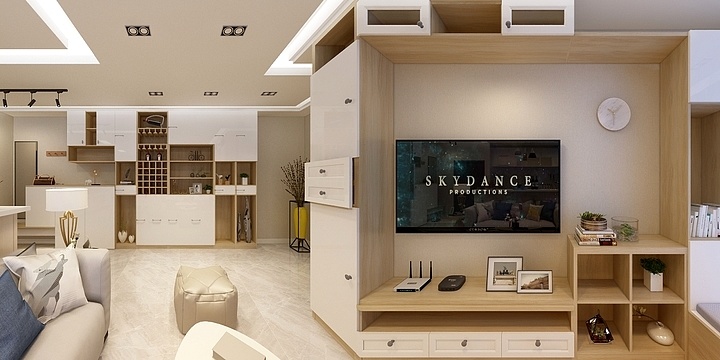 匡虹伦-豪洋K城样板间-装修设计方案