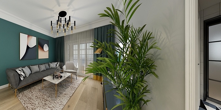 斐屿-亿达云山湖王先生家-装修设计方案