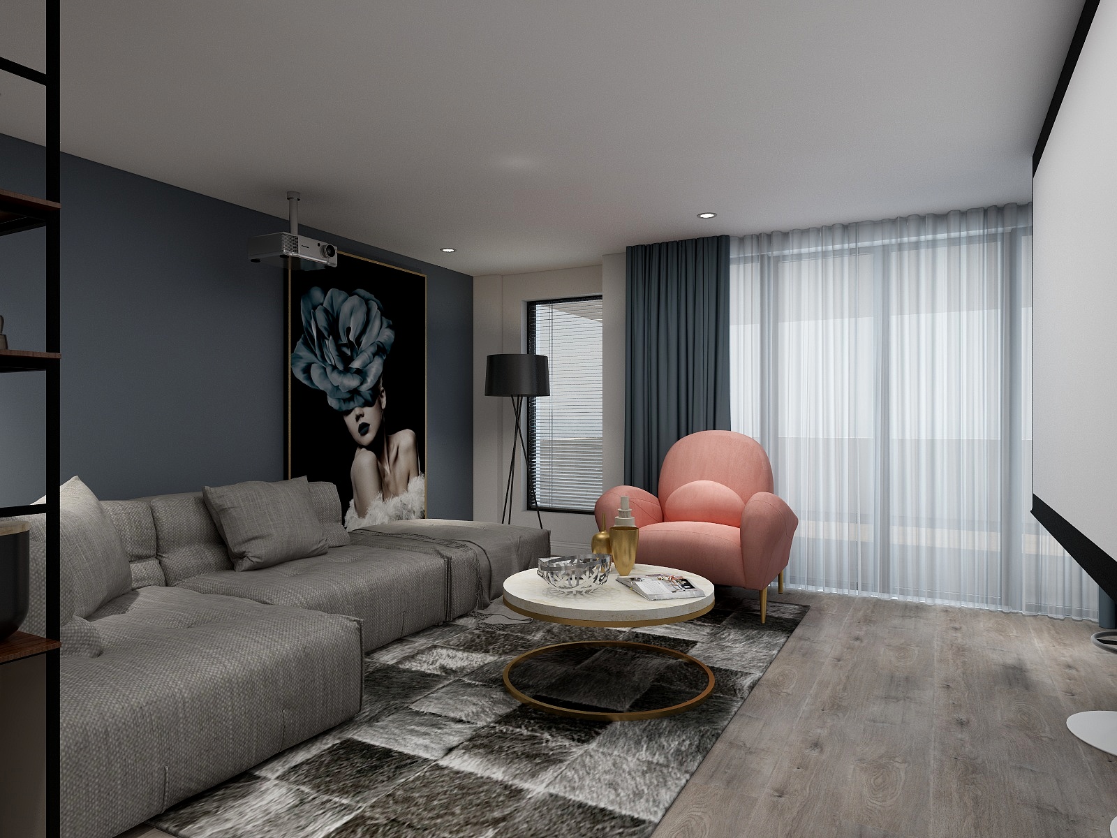 A秦莹莹莹莹-华宇星云汇张女士-装修设计方案