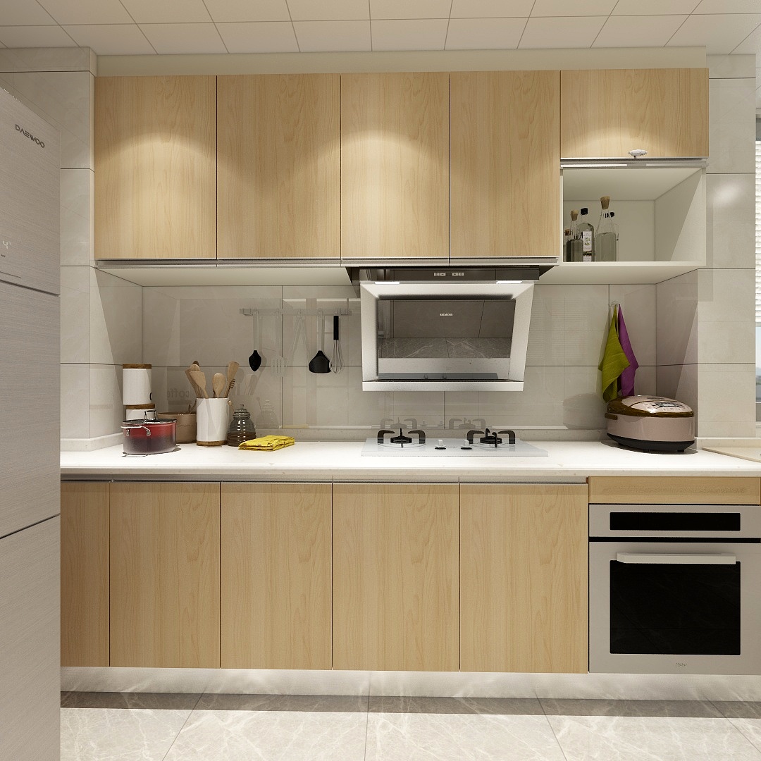 雷来广-《港湾》--舒适现代大三居一层厨房装修效果图第2张