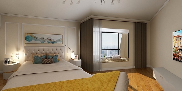 秦小姐-汇金学府5-1-1601-装修设计方案