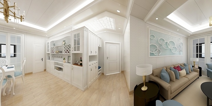 东方乐艺I集成墙面-17楼-装修设计方案