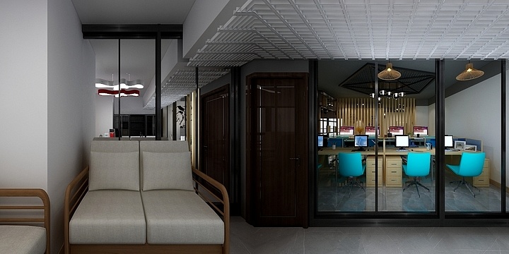 186****0943eSOI-广合文化传媒有限公司办公室装修-装修设计方案