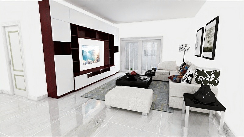 186****5369NQEX-首开·国风琅樾三期140㎡户型3室2厅2卫1厨现代-装修设计方案