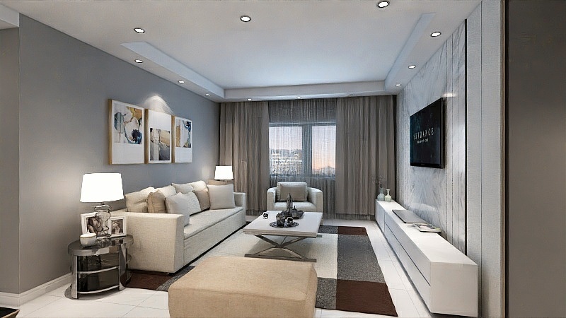 王楠-水冶现代轻奢风冷调-OK-装修设计方案