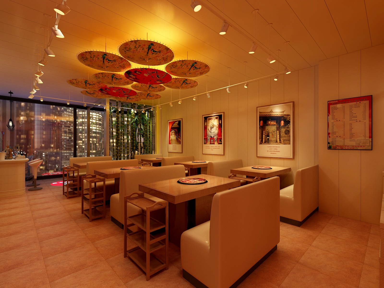 断了@的铅笔-玉林串串香-装修设计方案