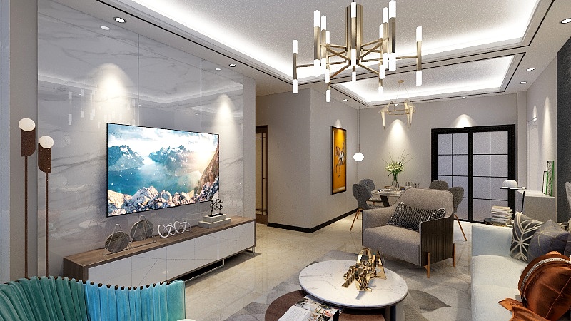 super黑-东韵雅园-轻奢-装修设计方案