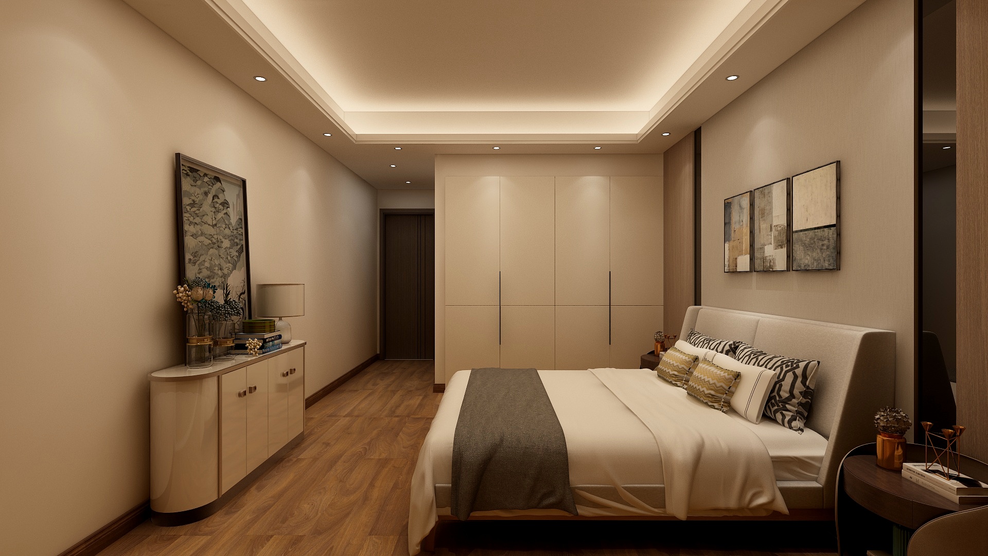 jmbK-台商次卧1-装修设计方案