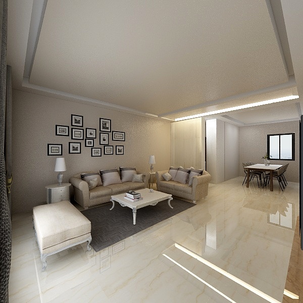 南方建材晓兰-丽都世家139.70㎡一期B区2号楼标准层E1-1户型-装修设计方案