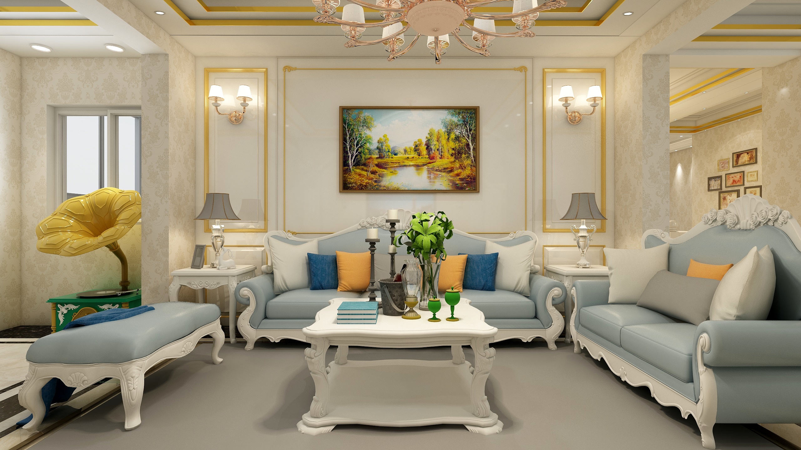 爱设计的虫-海棠广场11幢104周总-装修设计方案