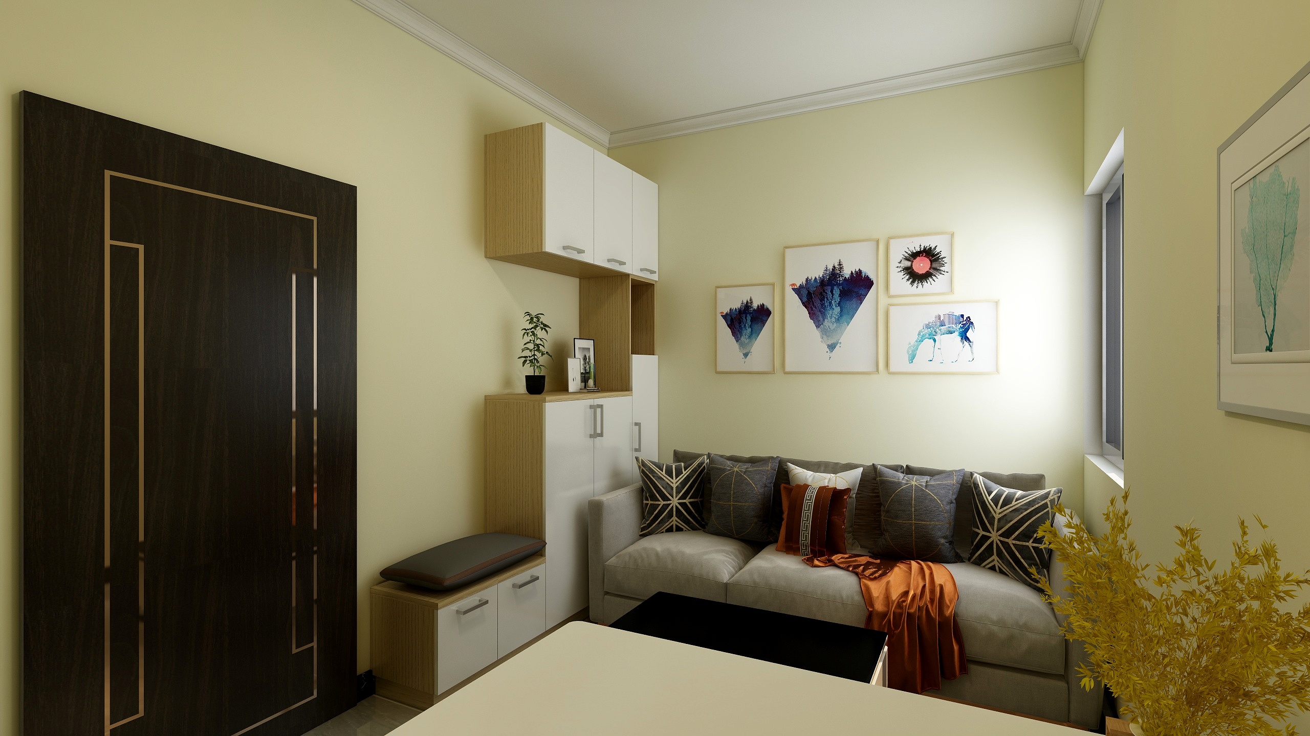 我等风-云梦嘉苑4-2-2703-装修设计方案