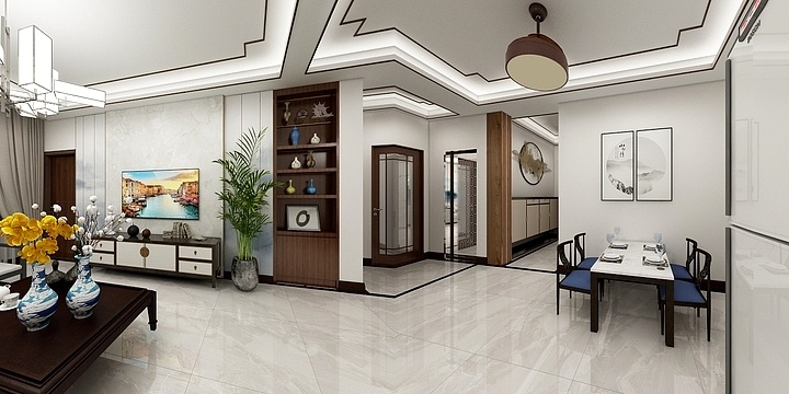 墨玉盛世众合装饰-国际城C-2402-装修设计方案