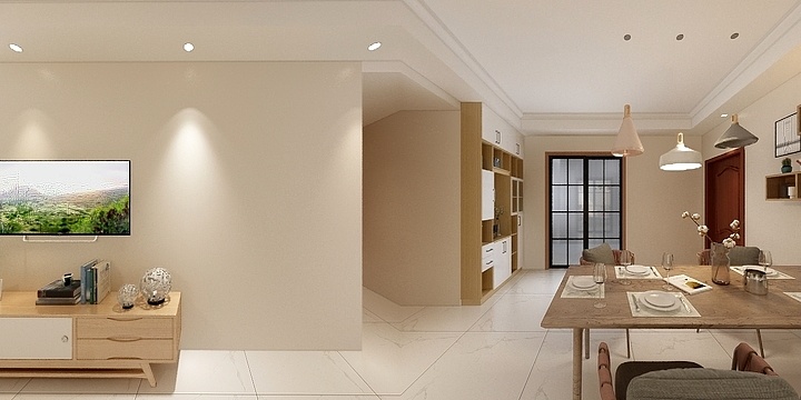 计师J-鸥鼎装饰——新丰苑三期21栋502室-装修设计方案