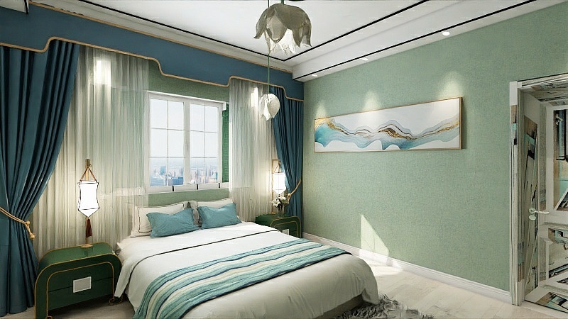 130****1101HotW-三室一厅-装修设计方案