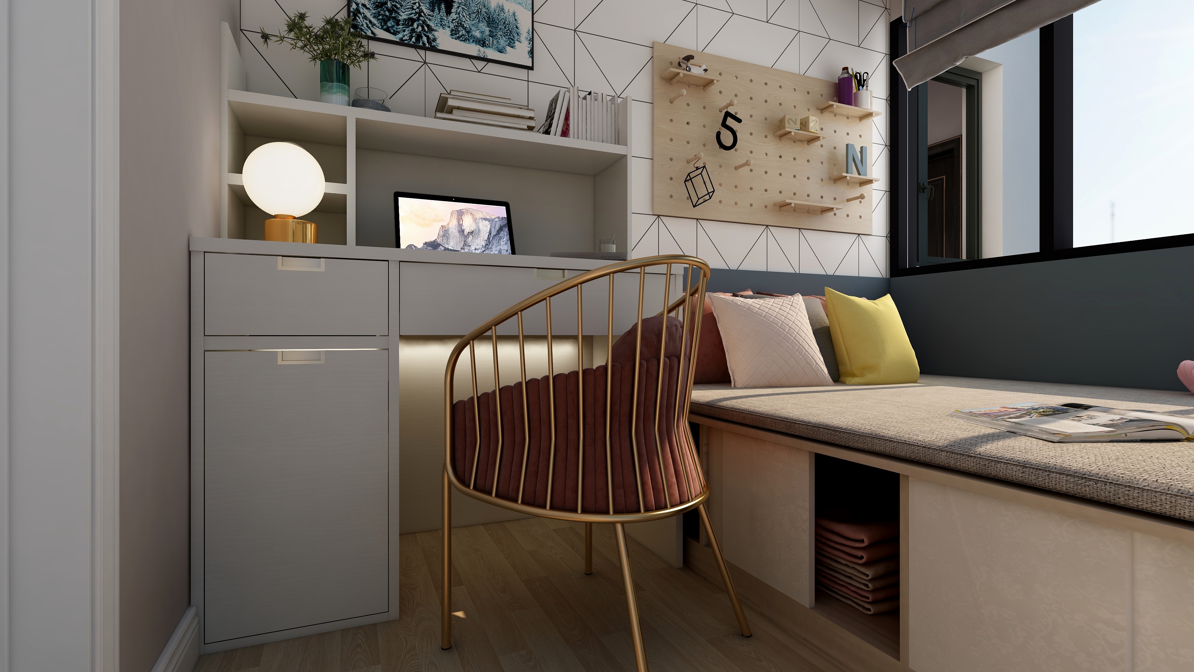 水木芸居设计-《沫染玉》一层多功能室装修效果图第2张