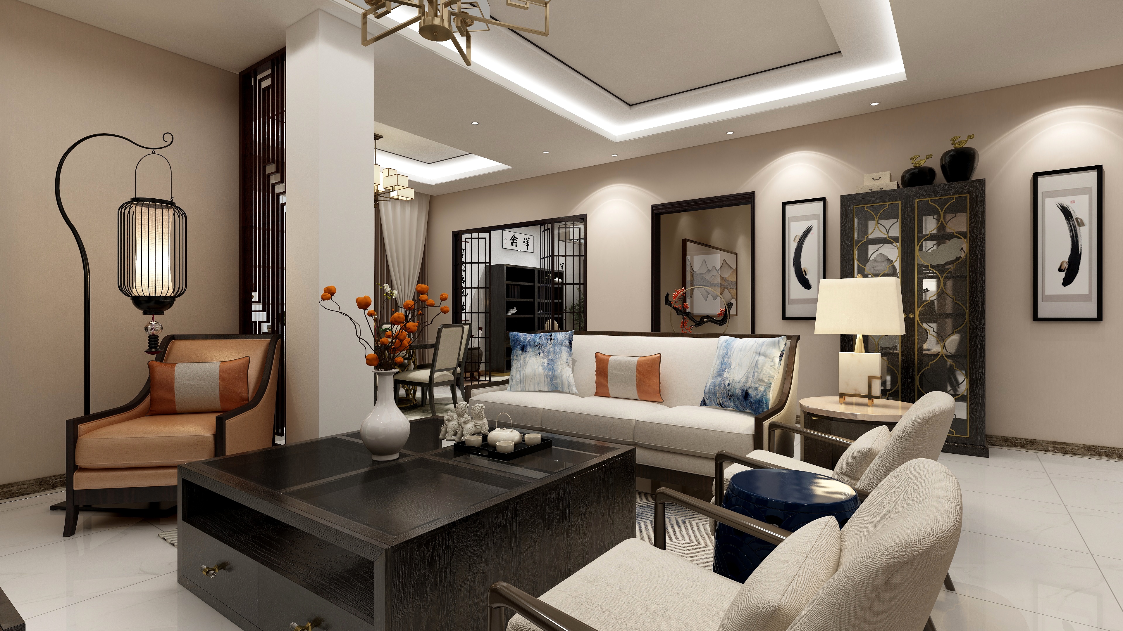 海派名家NDNl-靖江丨林宅装修效果图