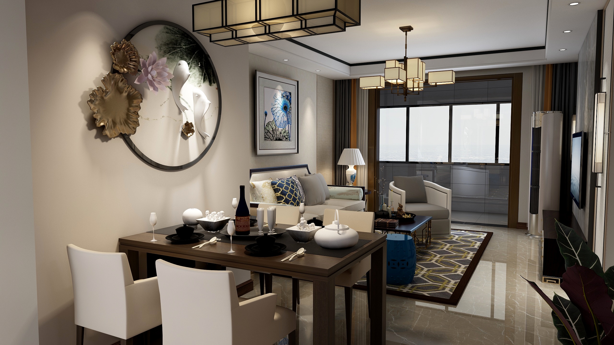 Sunshine815GENe-盛景华庭北苑-新中式-装修设计方案