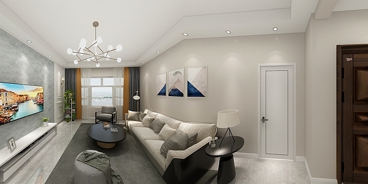 刘建鹏-兴洲花园-112㎡-装修设计方案