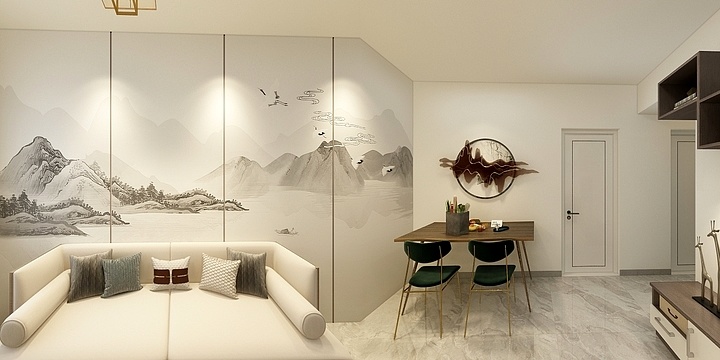 王三横-中山南一路904号1605室-装修设计方案