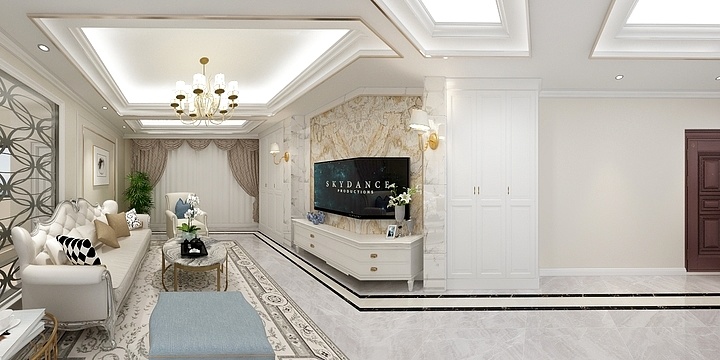 一夜倾城-双山世家2-6-2-最新-装修设计方案