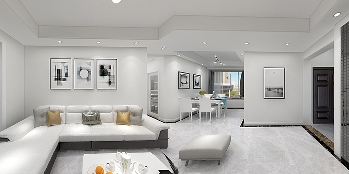 橑菱騲-现代风格黑白灰-装修设计方案