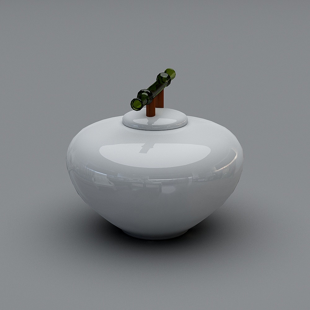 罐子3D模型