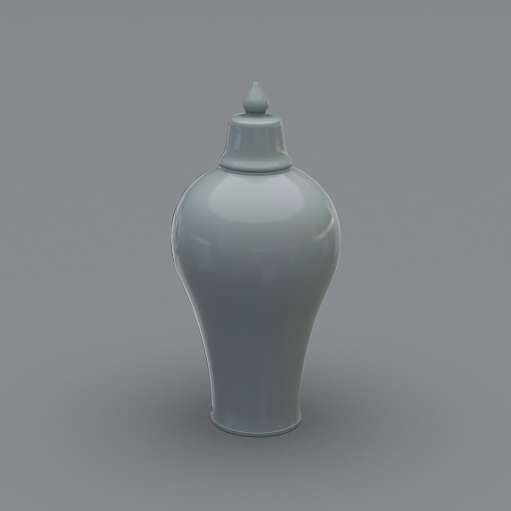 罐子3D模型