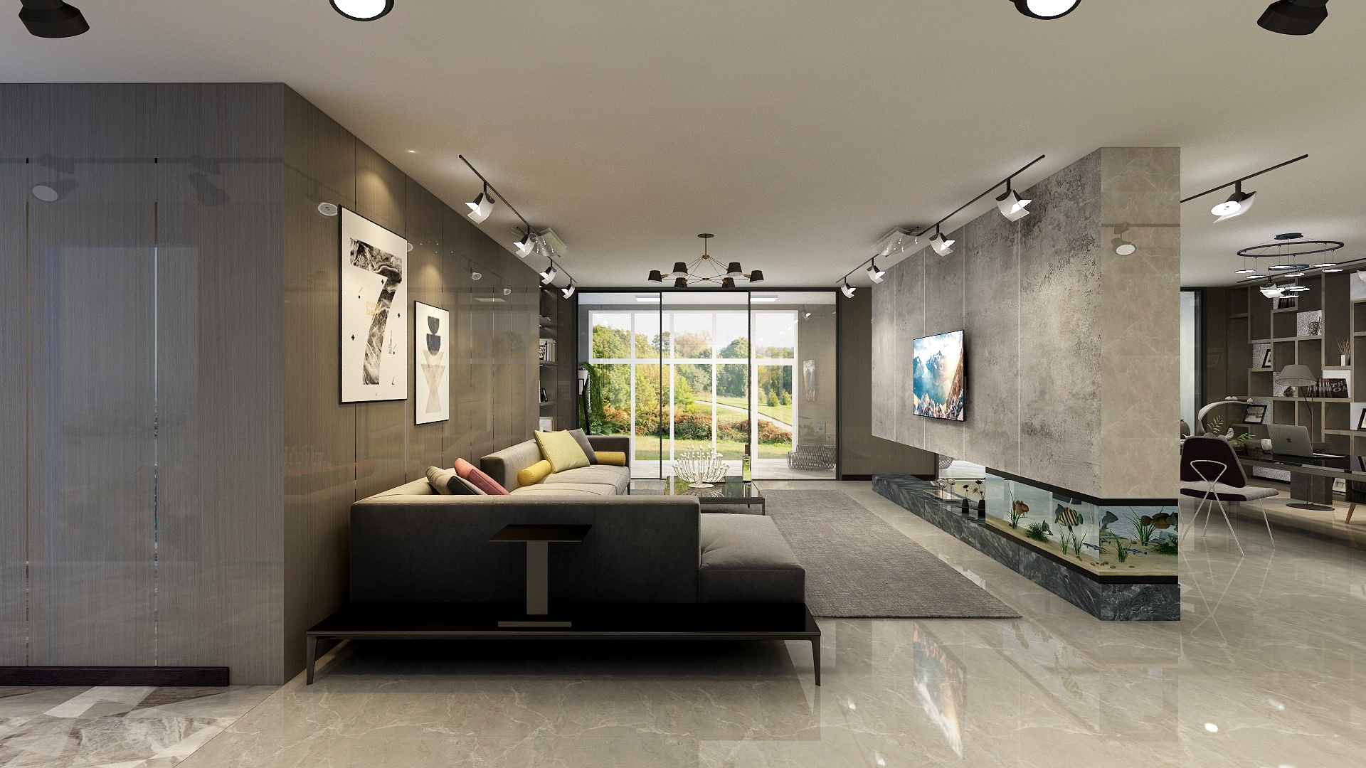 高俊波-现代轻奢装修效果图