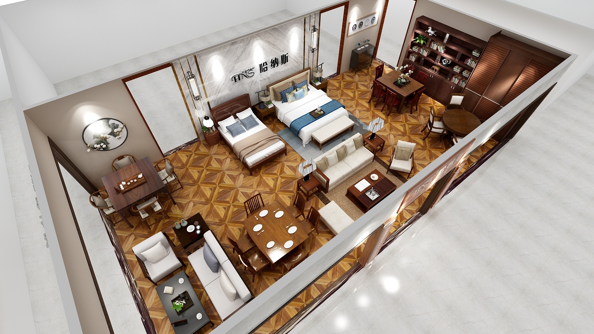 原动力空间-哈纳斯沙比利家具店-装修设计方案