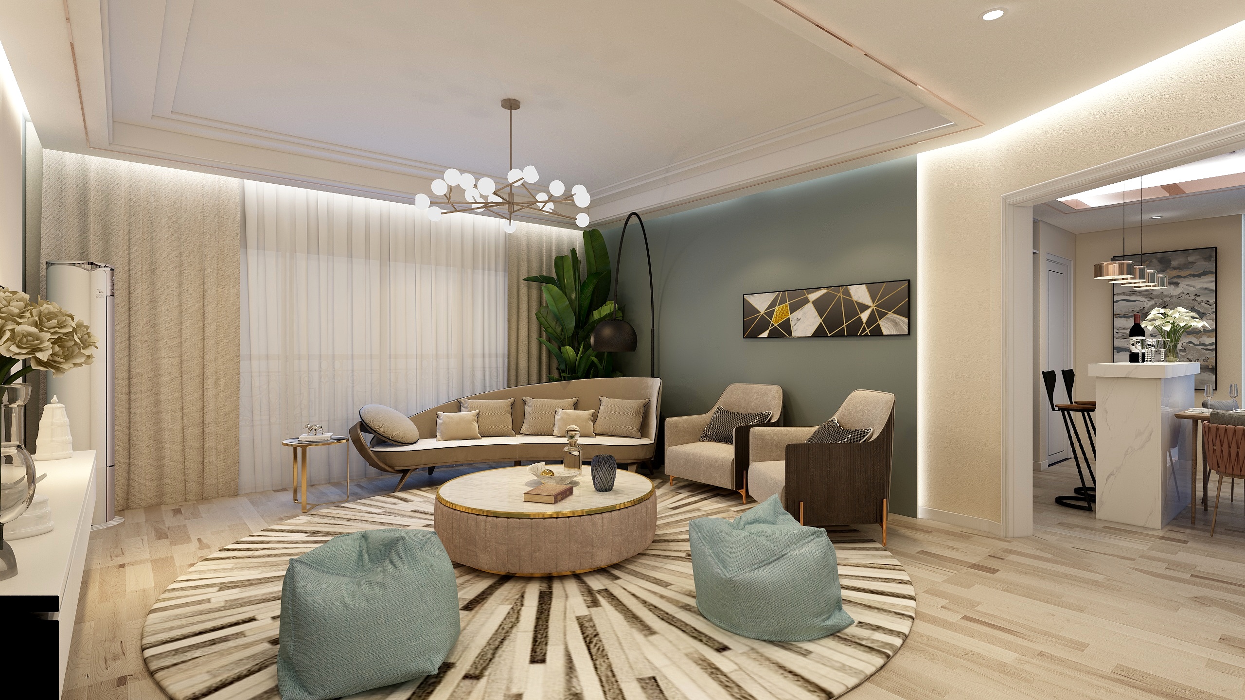 惠兰空间-绿源居花园-装修设计方案