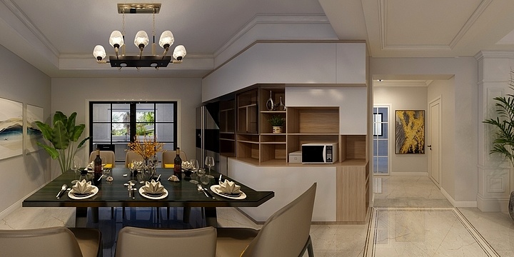 推纱望月-天玺香颂-装修设计方案