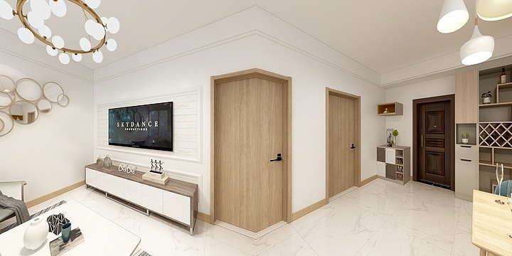 王义达-建设小区效果图-装修设计方案