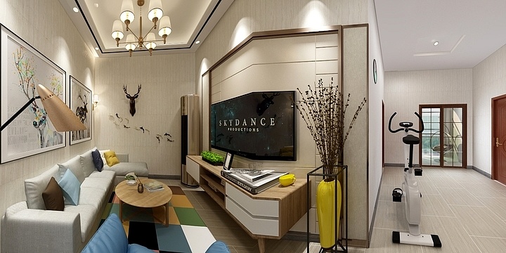 龙文赐-54m2-装修设计方案