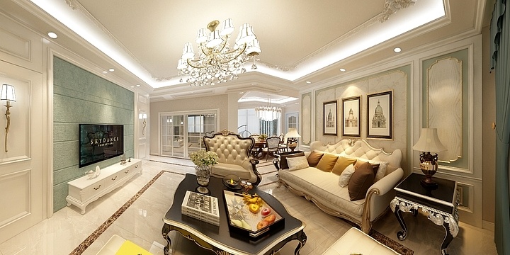 闫芳芳-欧式风-装修设计方案