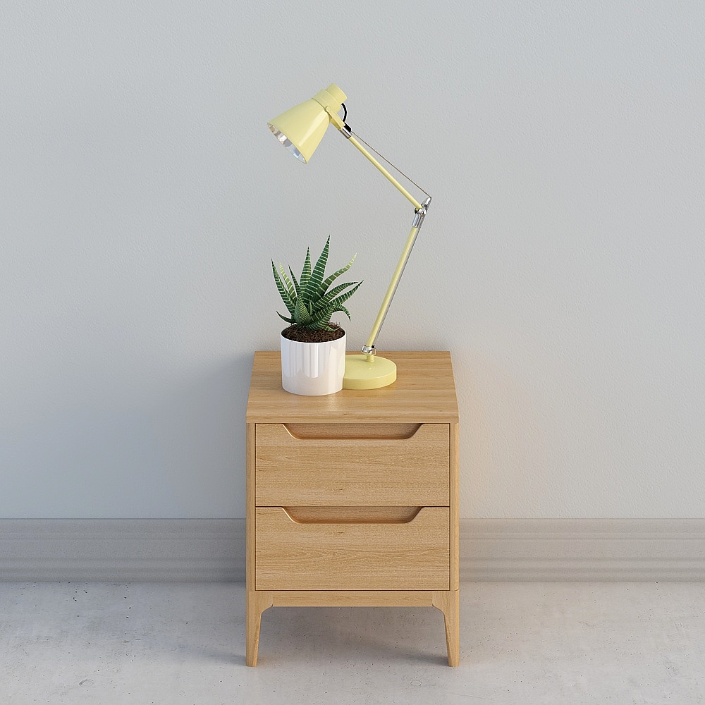 绿城理想家-家具-次卧床头柜2