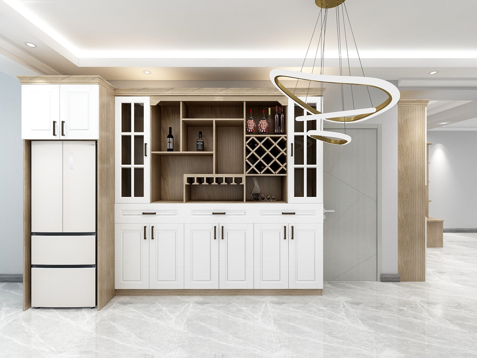 华满堂全屋风格定制-宏源小区2#1单元702-装修设计方案