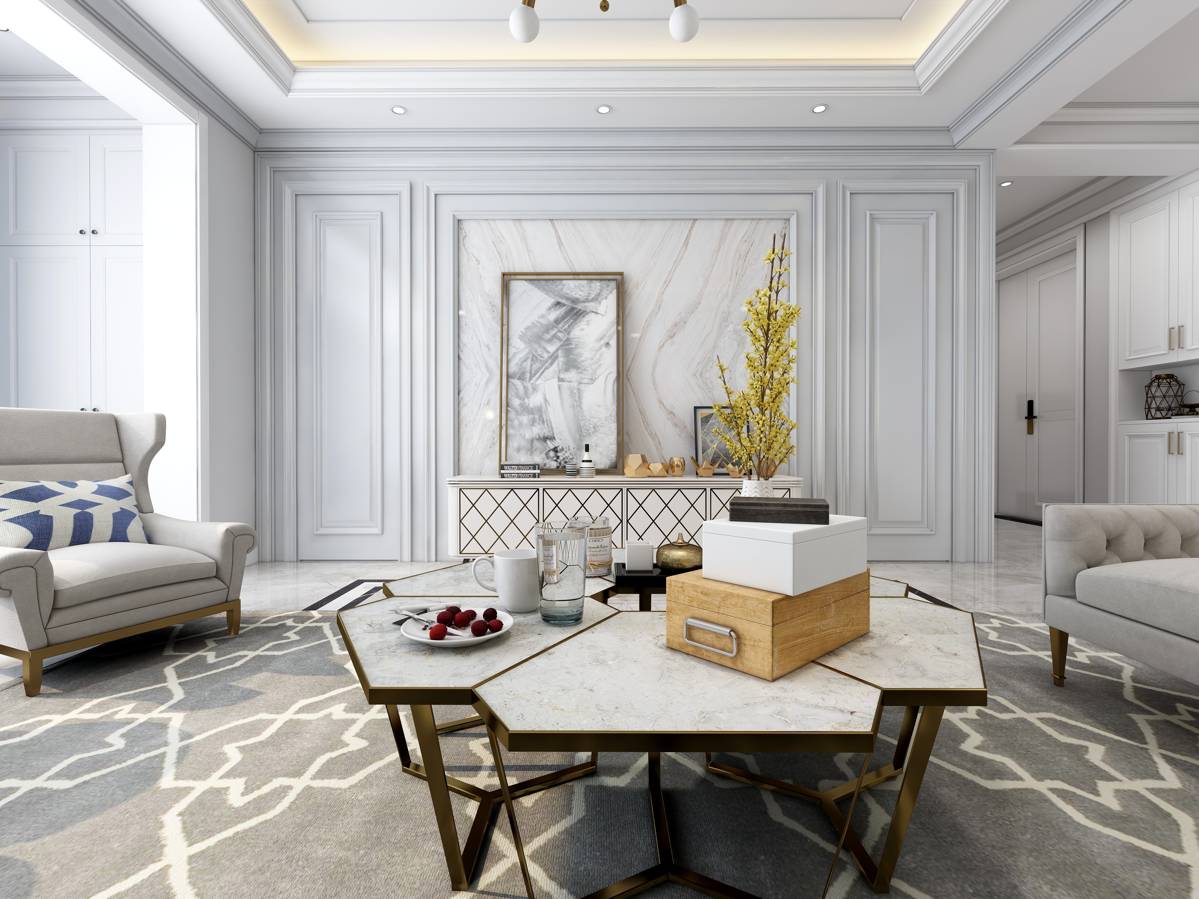 TATAunku-《纯》装修效果图