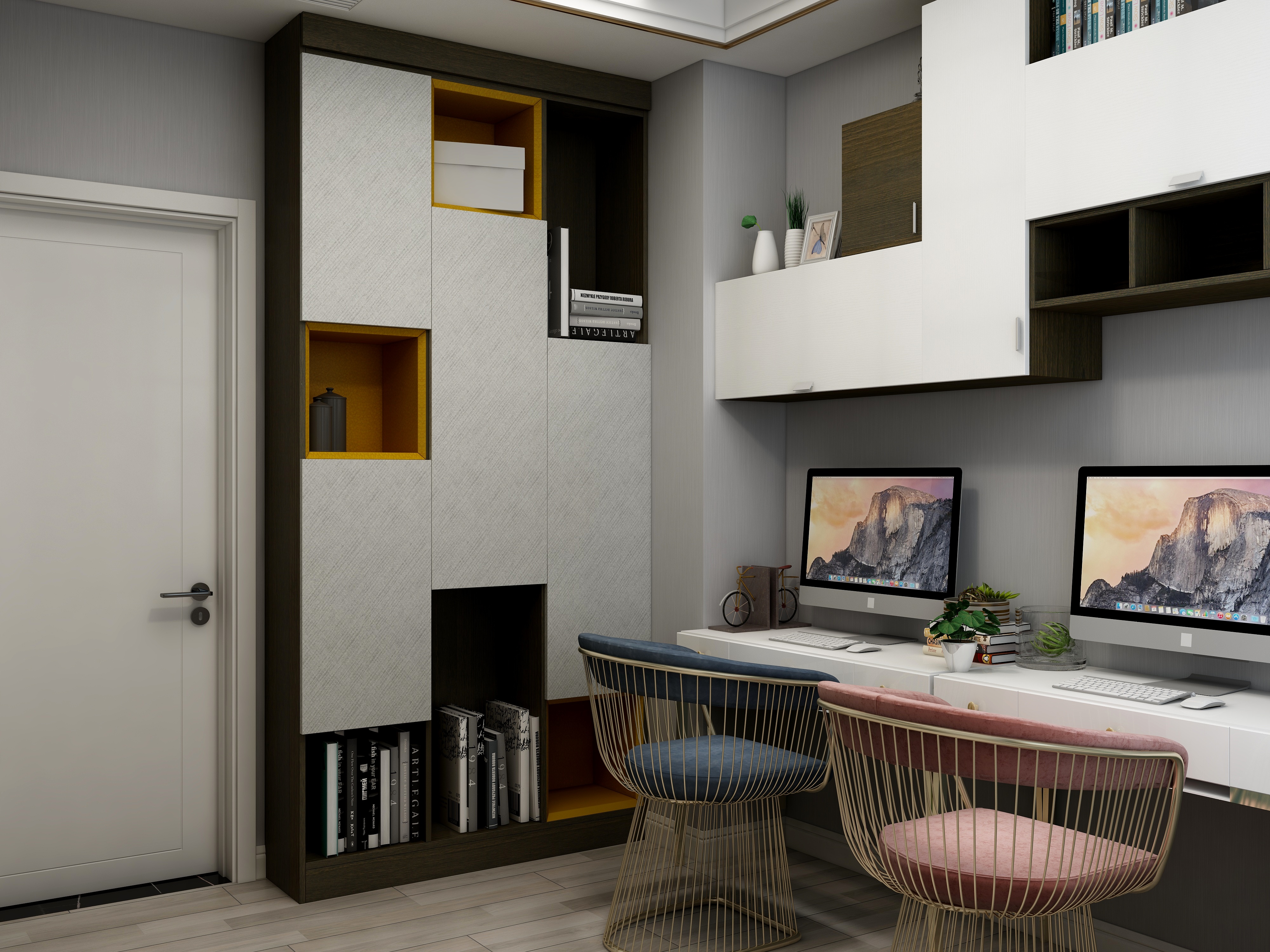 庄育霖-145方现代两居装修效果图