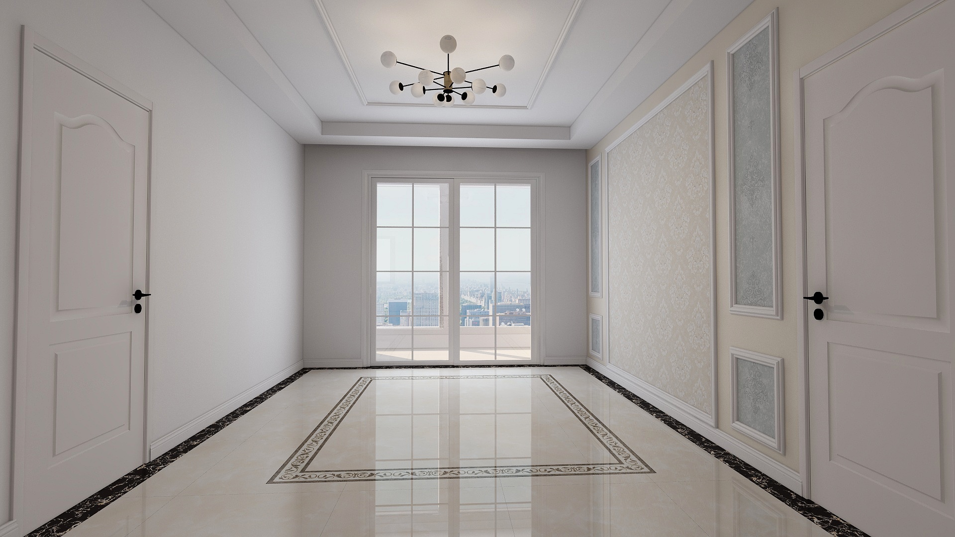 新新设计工作室-香格里拉:三室两厅25#-装修设计方案