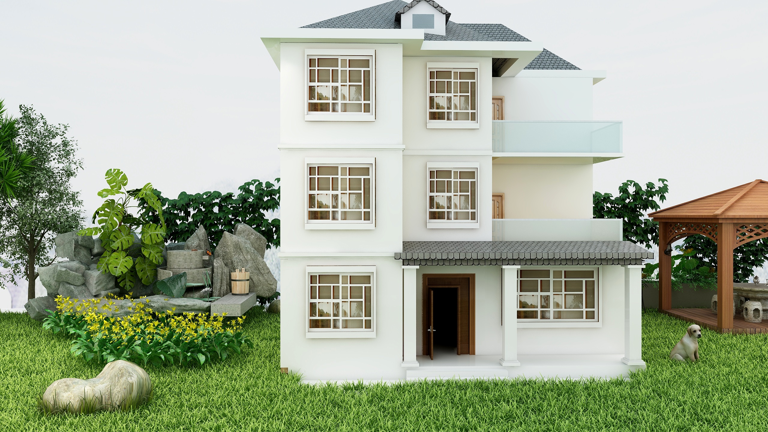 刘露-自建房-装修设计方案