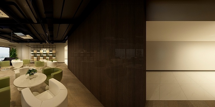 侯柏权-高新区科技公司接待区-装修设计方案