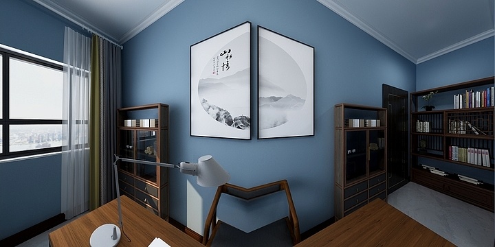 设计师丶李-长盛小区A中式-装修设计方案